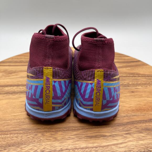 Nike Zoom Mercurial SuperFly 9 Shoes Mens Size 10 Red Soccer Cleats Athletic - Picture 4 of 8